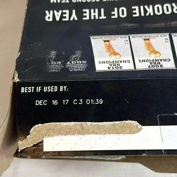 NBA Slam Duncan Oh Cereal- Limited Edition 2017‎ EMPTY - Picture 7 of 7